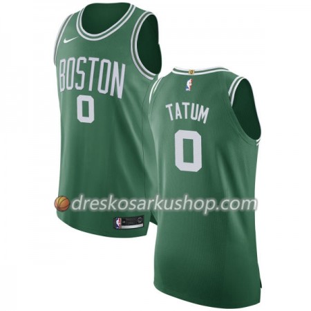 Muški NBA Dres Boston Celtics Jayson Tatum 0 Nike 2017-18 Zelena Swingman